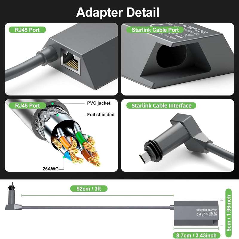 ethernet adapter starlink