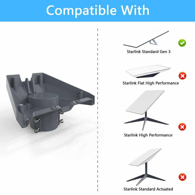 starlink pipe adapter