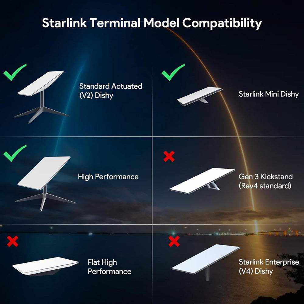 starlink pole mount