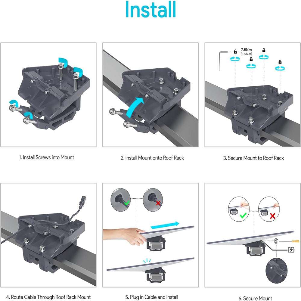starlink roof mount kit