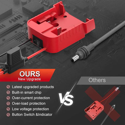 milwaukee 18 volt battery adapter​